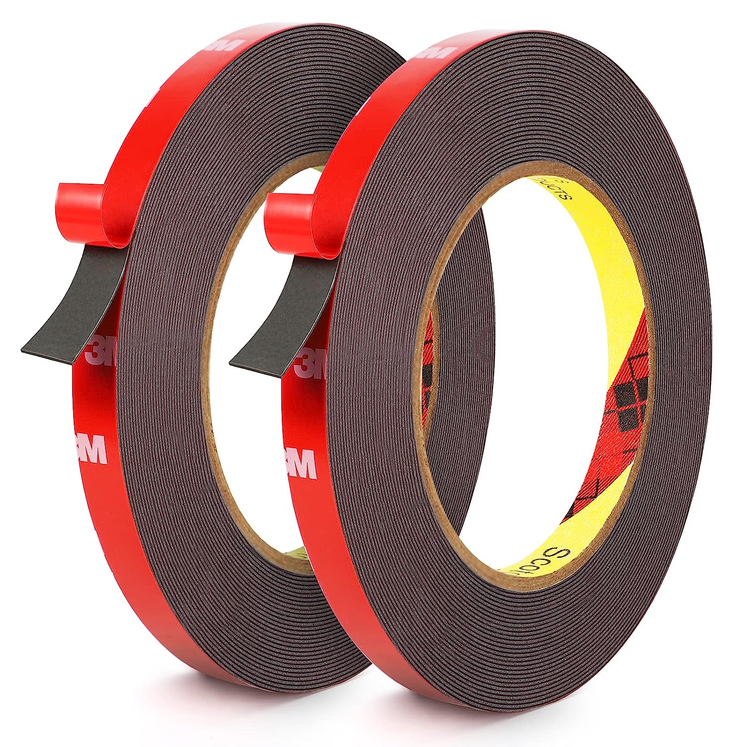 230816082426772_1 Double Sided Tape, Heavy Duty Mounting Tape, 33FT x 0.4IN Adhesive Foam Tape 3M Quality for Home Office Car Automotive Decor - Image 1
